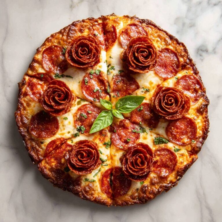 Irresistible Pizza Roses for Your Next Date Night Recipe