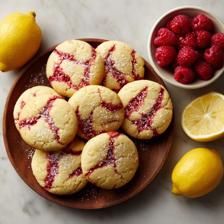 Lemon Raspberry Cookies Recipe