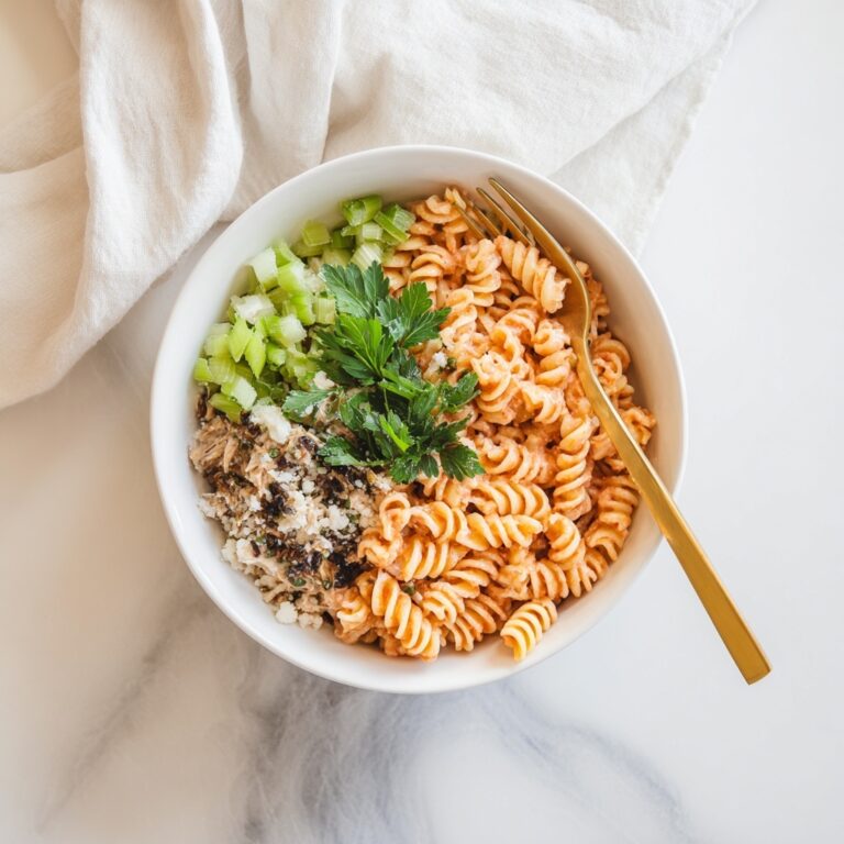 Buffalo Chicken Pasta Salad Recipe