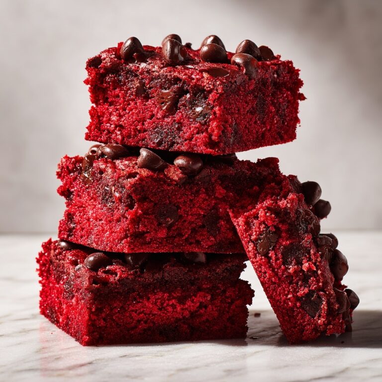 Red Velvet Vegan Gluten-Free Bars Recipe