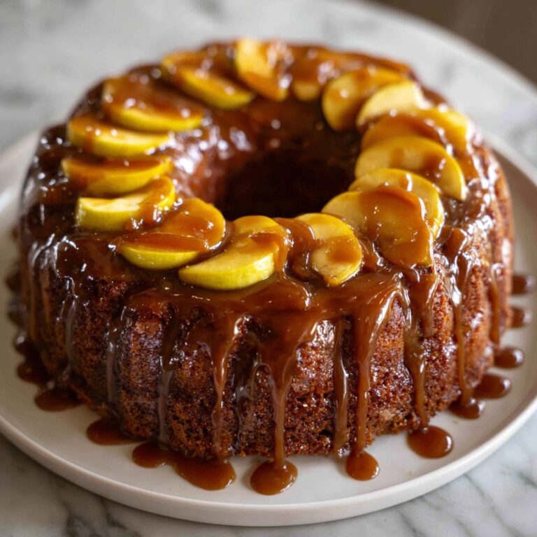 Maple Glazed Pear Cake Recipe