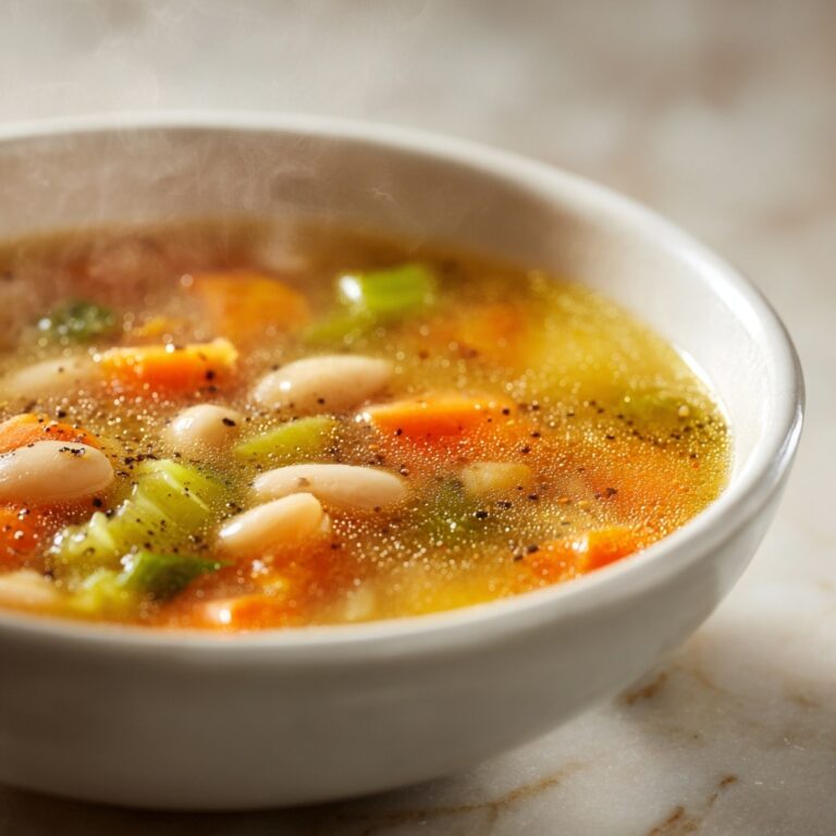 High Protein White Bean Soup: Cozy Comfort in 30 Minutes Recipe