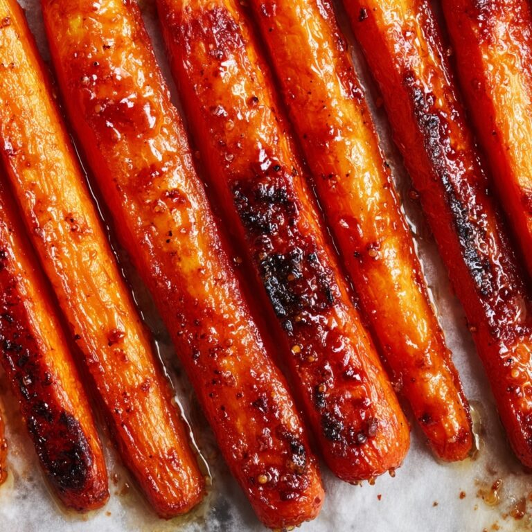 Roasted Carrots with Maple Tahini Drizzle Recipe