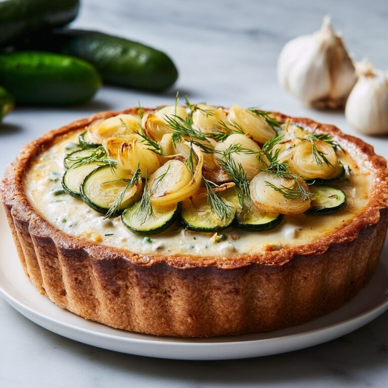 Mouthwatering Zucchini Onion Pie for Easy Meal Prep Recipe