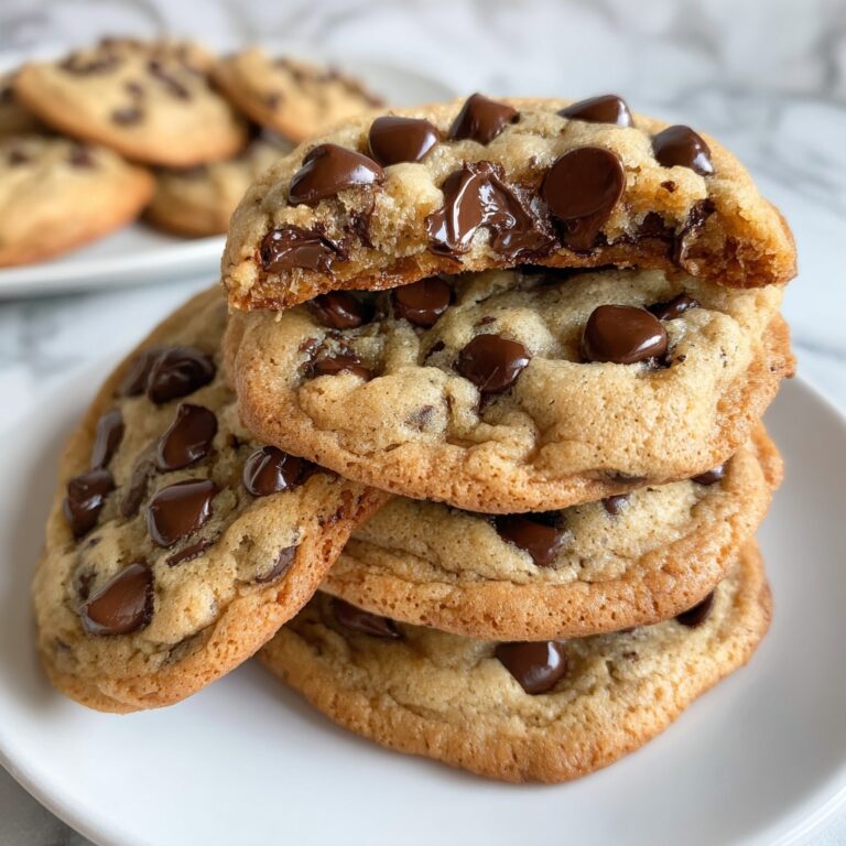 Thick Chocolate Chip Cookies Recipe