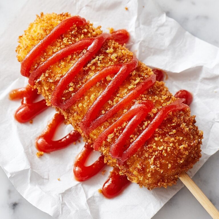 Korean Corndogs with Korean Ketchup Recipe