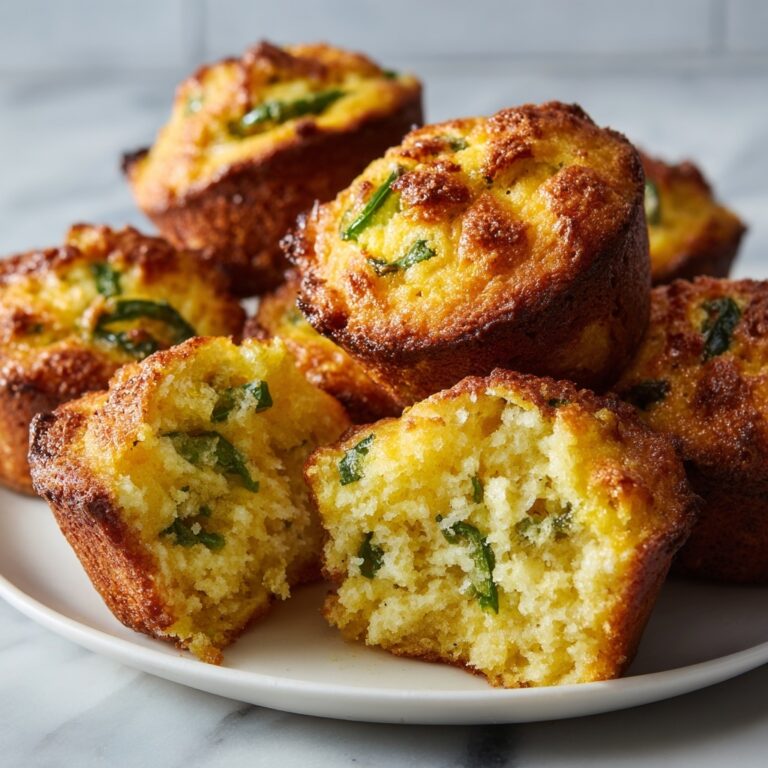 Cheddar Jalapeño Muffins: A Savory Delight to Savor Recipe