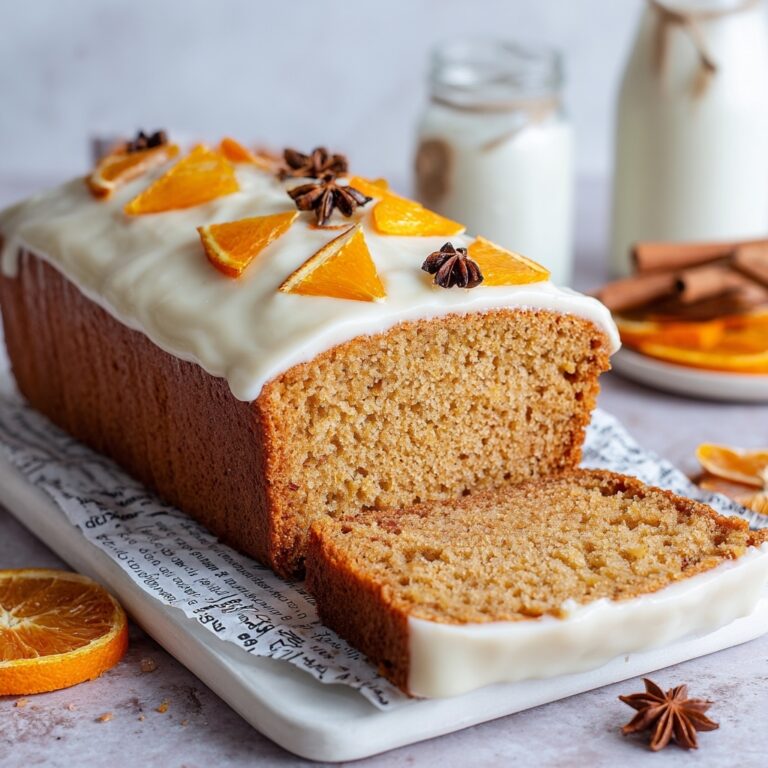 Chai Spice Loaf with Orange Glaze Recipe