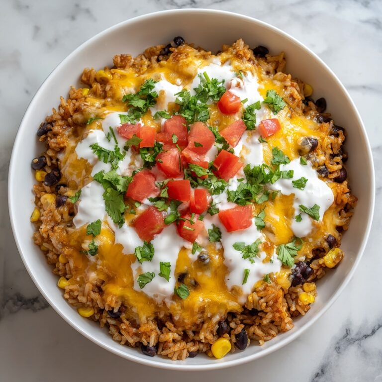 One-Pot Taco Rice Skillet Recipe