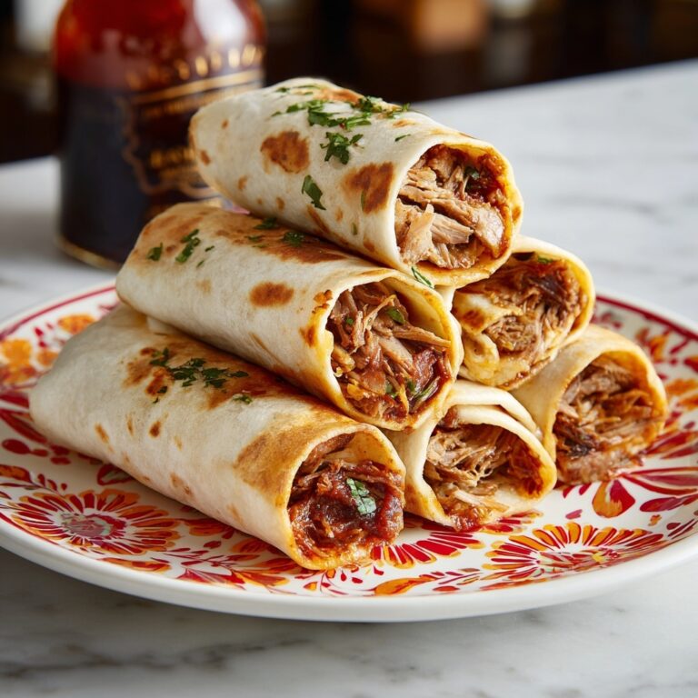 Baked Chicken and Spinach Flautas Recipe