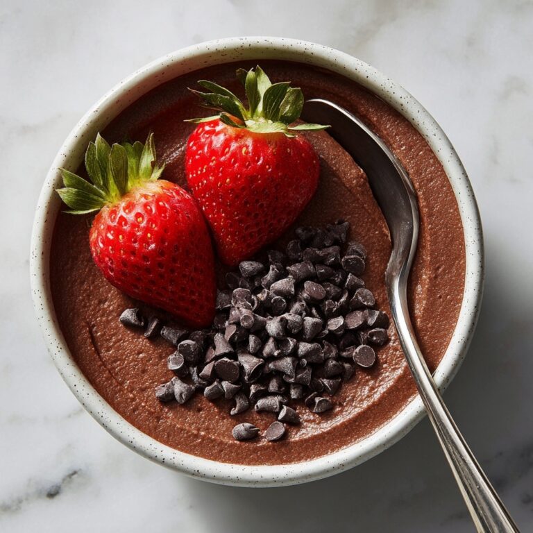 Decadent Chocolate Protein Pudding for Guilt-Free Indulgence Recipe
