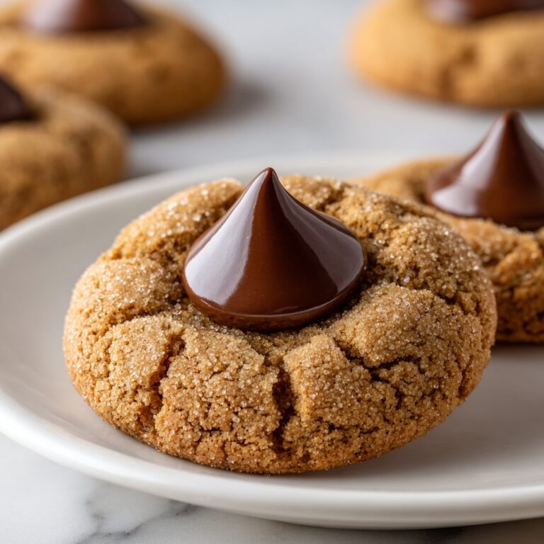 Peanut Butter Blossom Cookies Recipe