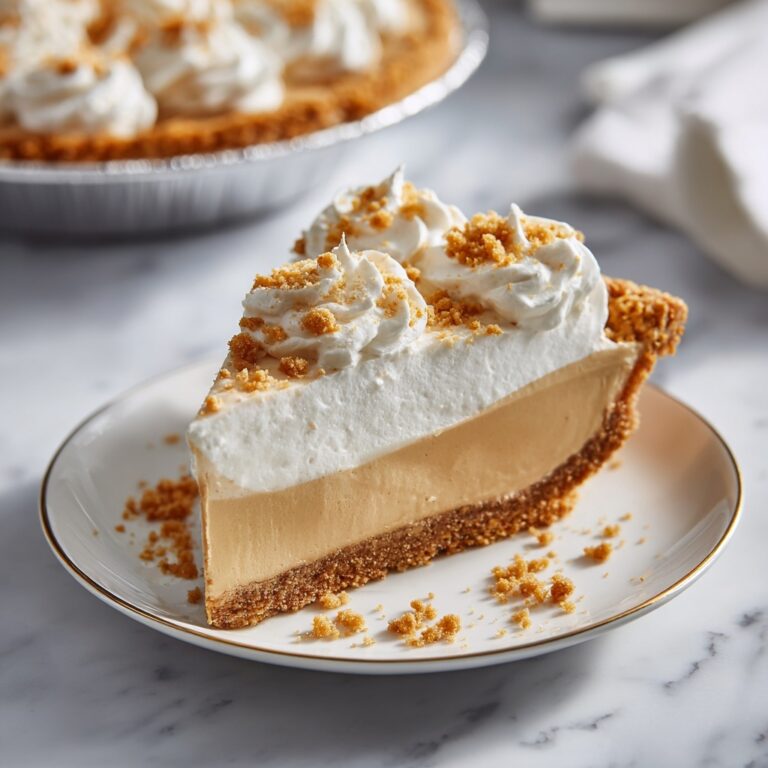 Easy Peanut Butter Pie Recipe