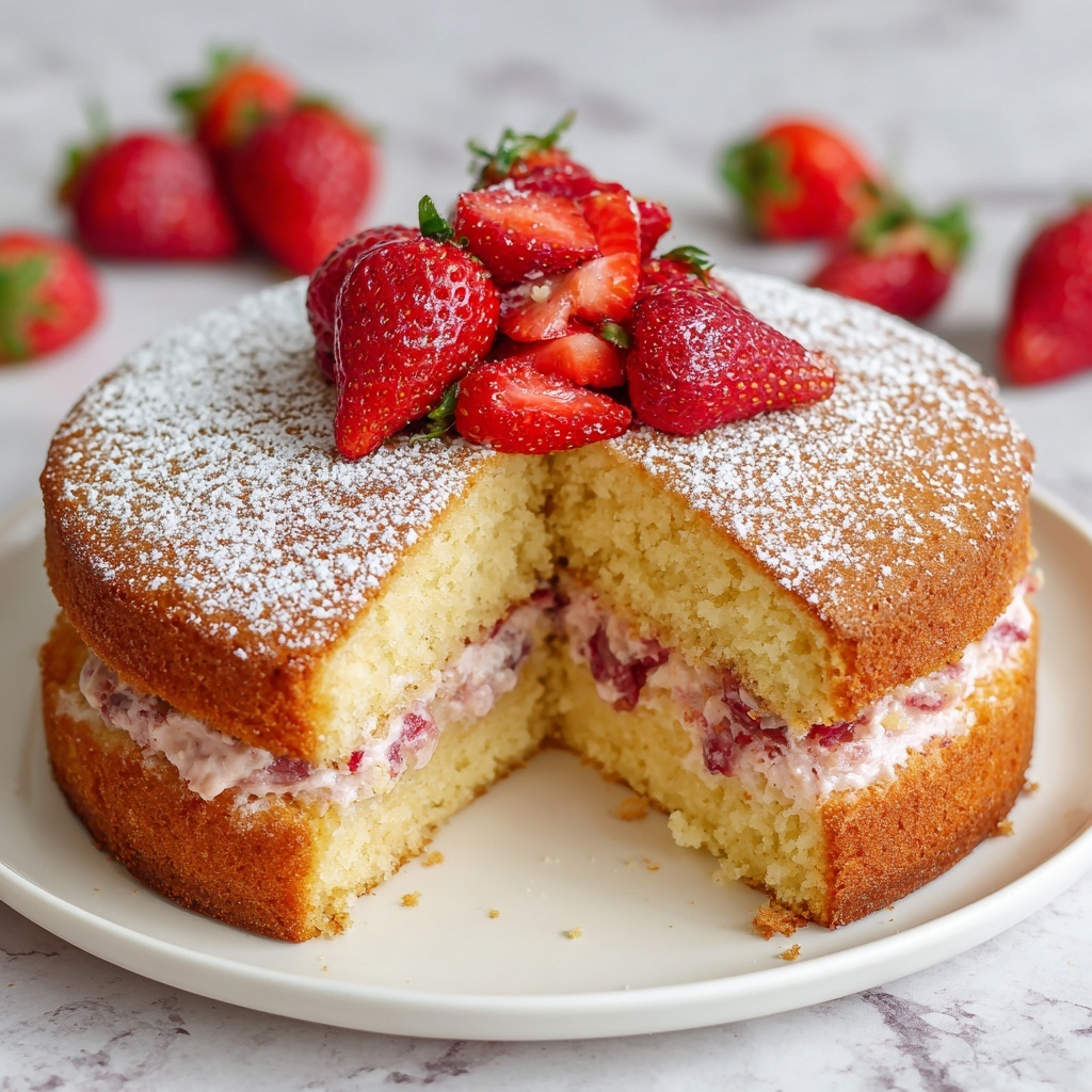 Strawberry Cheesecake Pound Cake Recipe - Recipe Image