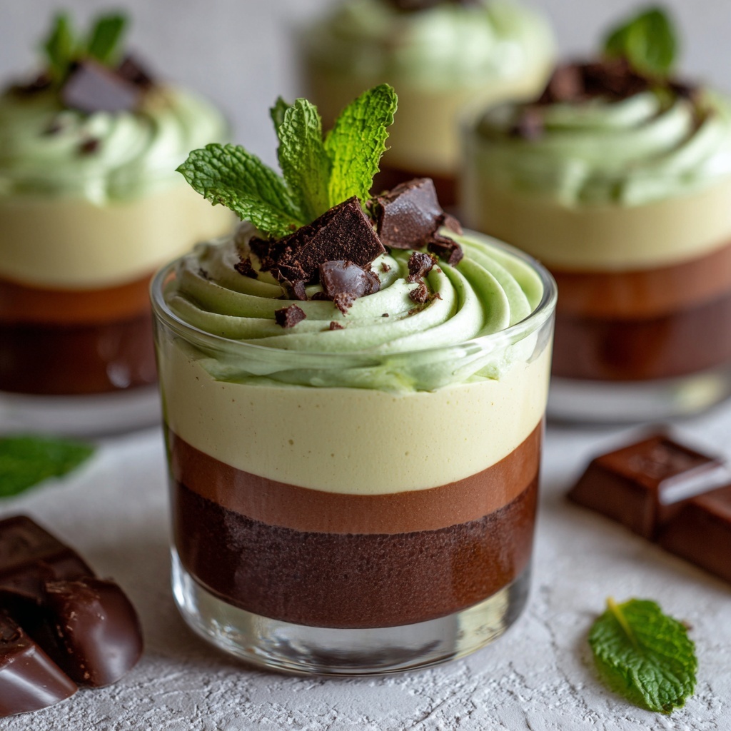 Mint Chocolate Mousse Cups That Will Wow Your Taste Buds Recipe - Recipe Image