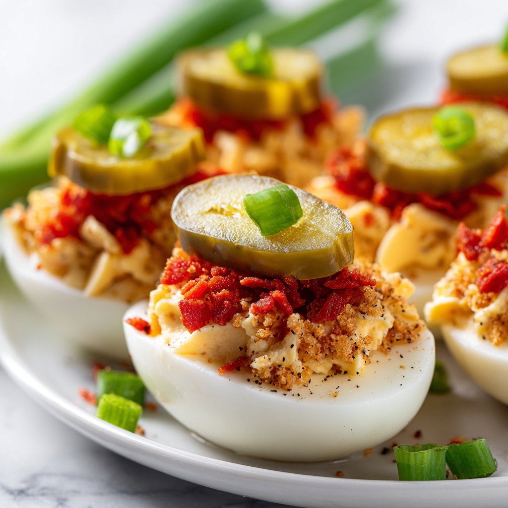 Million Dollar Deviled Eggs Recipe - Recipe Image