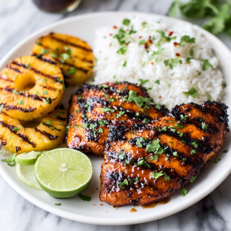 Grilled Aloha Chicken and Pineapple Recipe