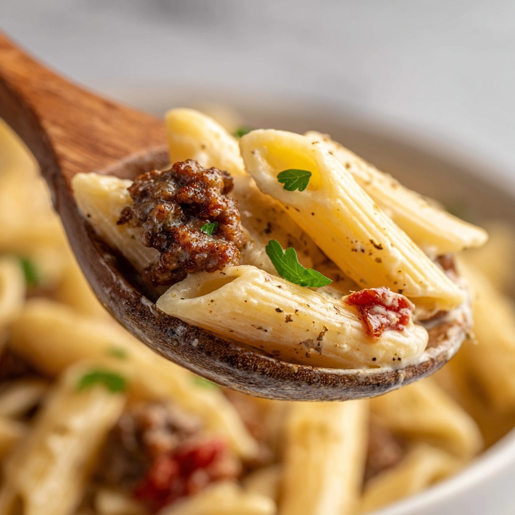 Creamy Pastalaya with Smoked Sausage and Cajun Seasonings Recipe - Recipe Image