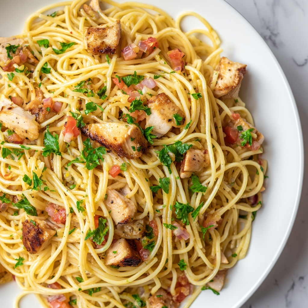 Monterey Chicken Spaghetti Recipe - Recipe Image