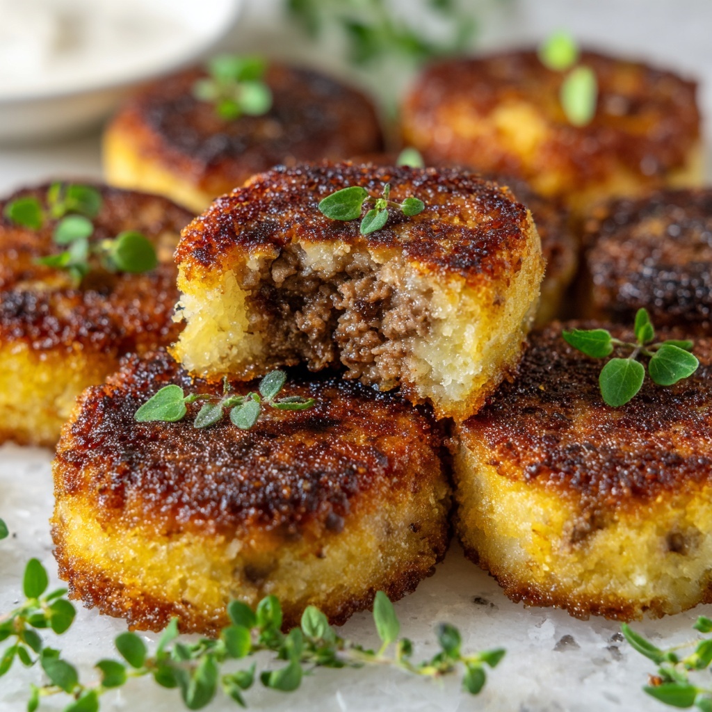 Stuffed Potato Cakes Recipe - Recipe Image