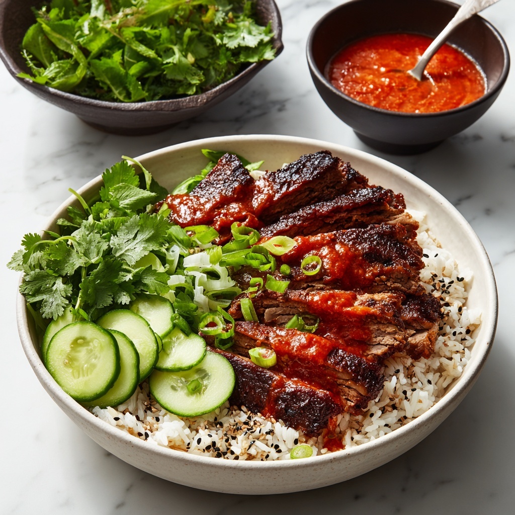Savory Momofuku Bo Ssam: A Family Feast of Slow-Roasted Pork with Korean Dipping Sauce Recipe - Recipe Image