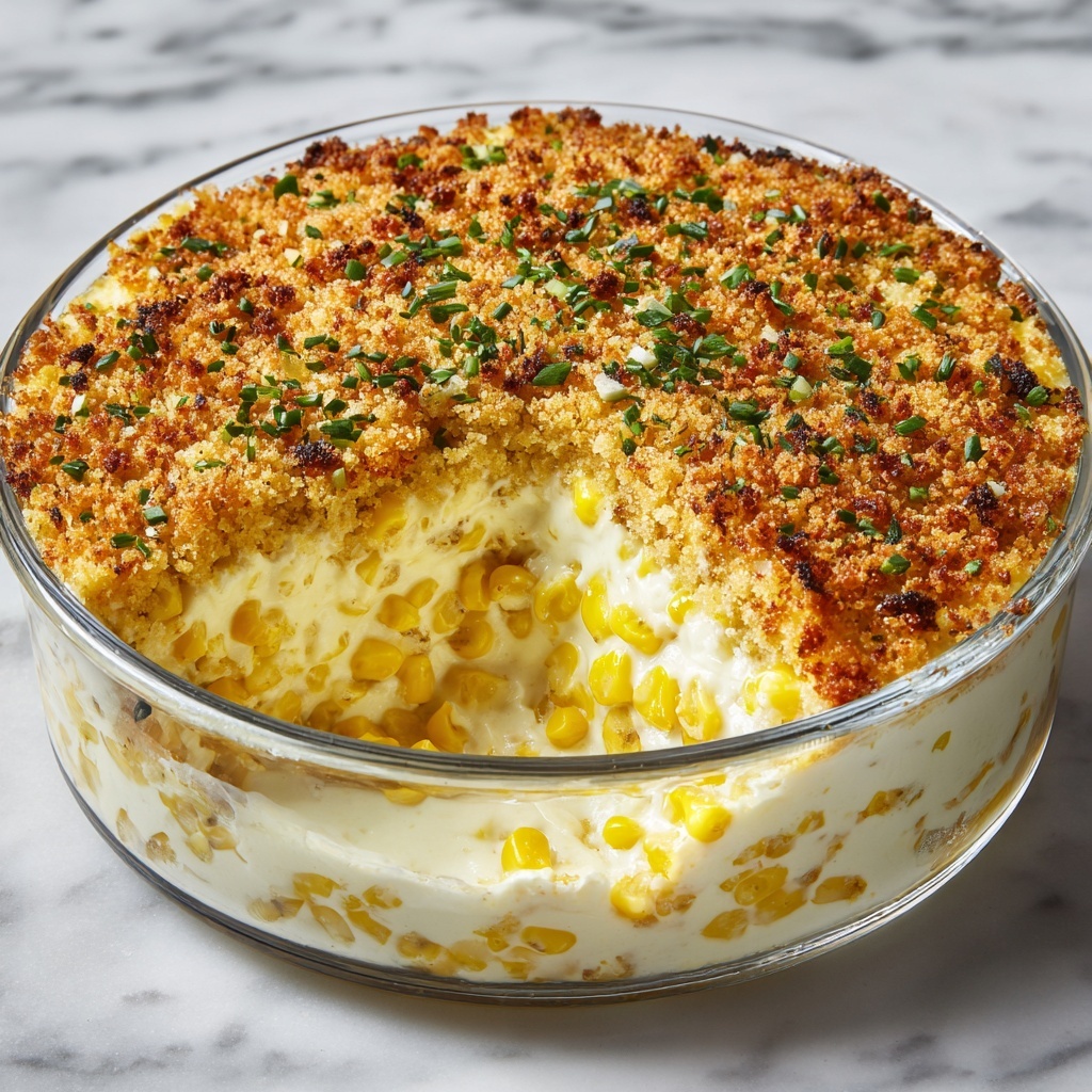 Cheddar Sweet Corn Pie Recipe - Recipe Image