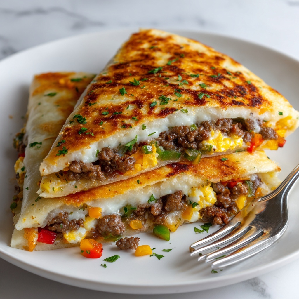 Breakfast Quesadilla Casserole Recipe - Recipe Image