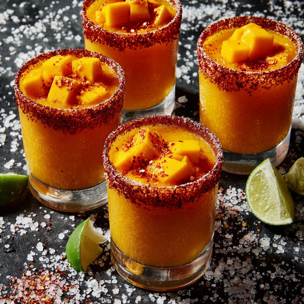 Chile Mango Mexican Candy Shots Recipe - Recipe Image