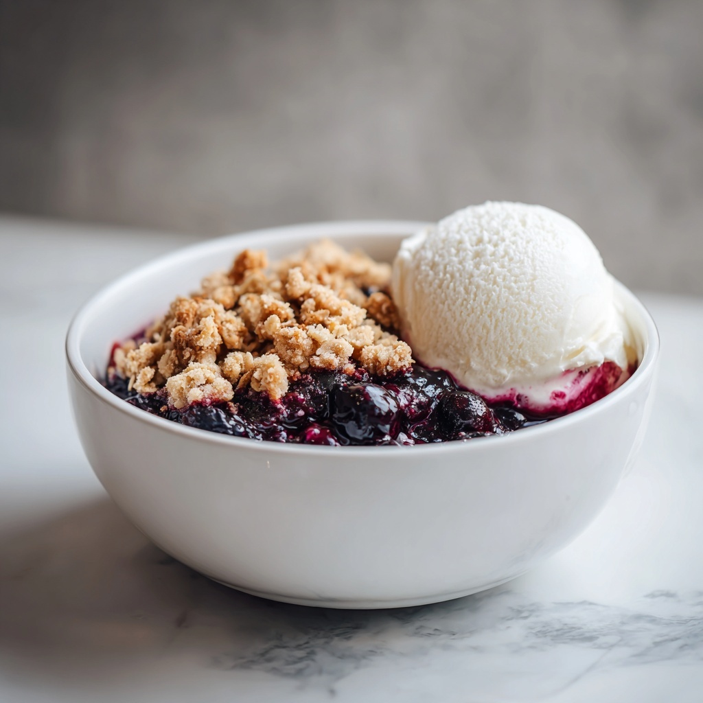 Blueberry Crisp Recipe - Recipe Image