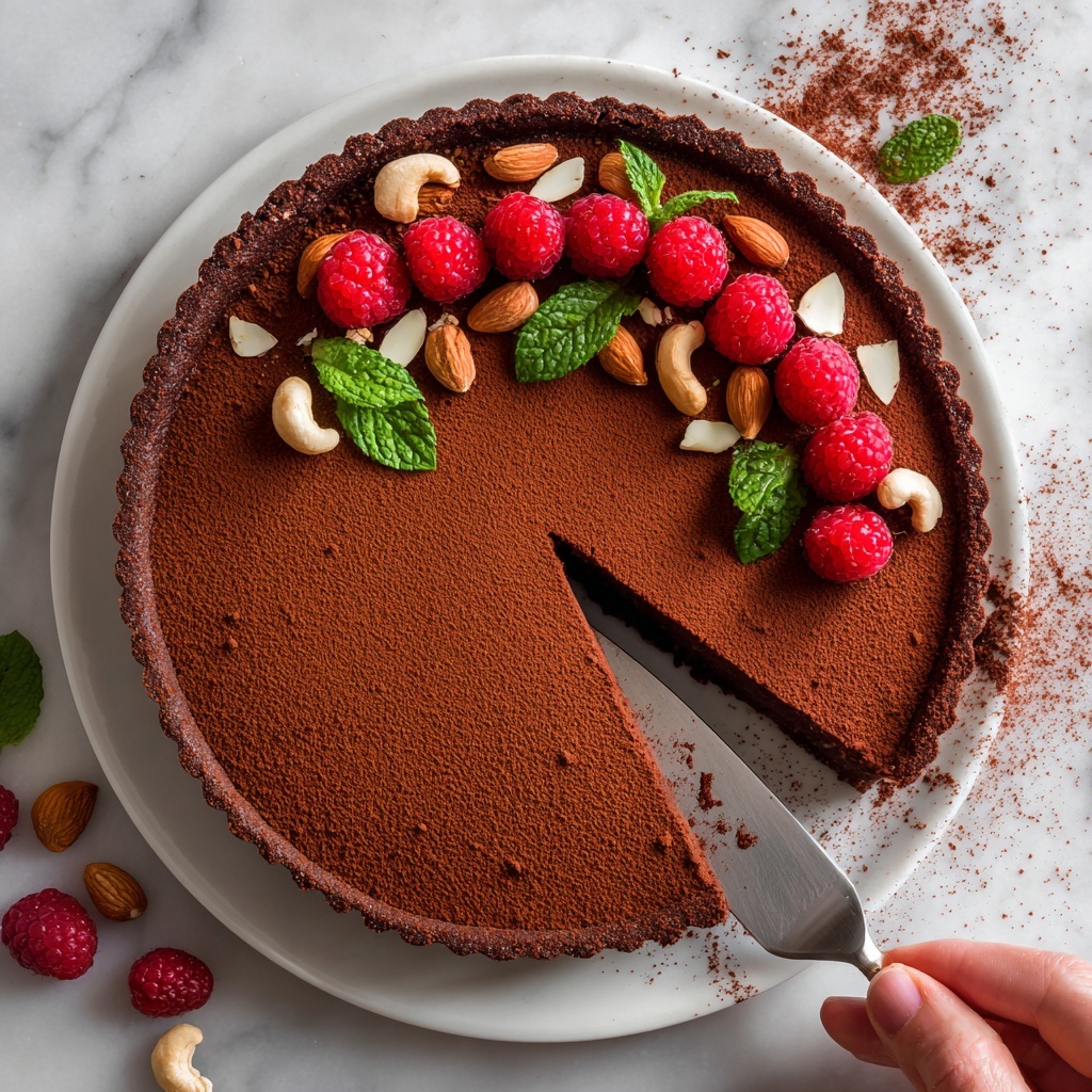 Almond Chocolate Cheesecake Bliss Recipe - Recipe Image