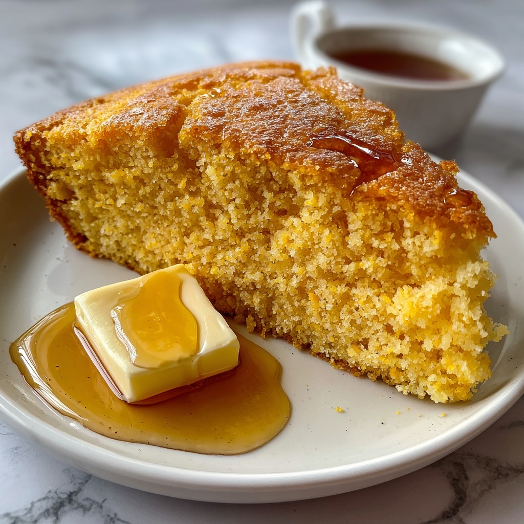 Honey Butter Cornbread Recipe - Recipe Image