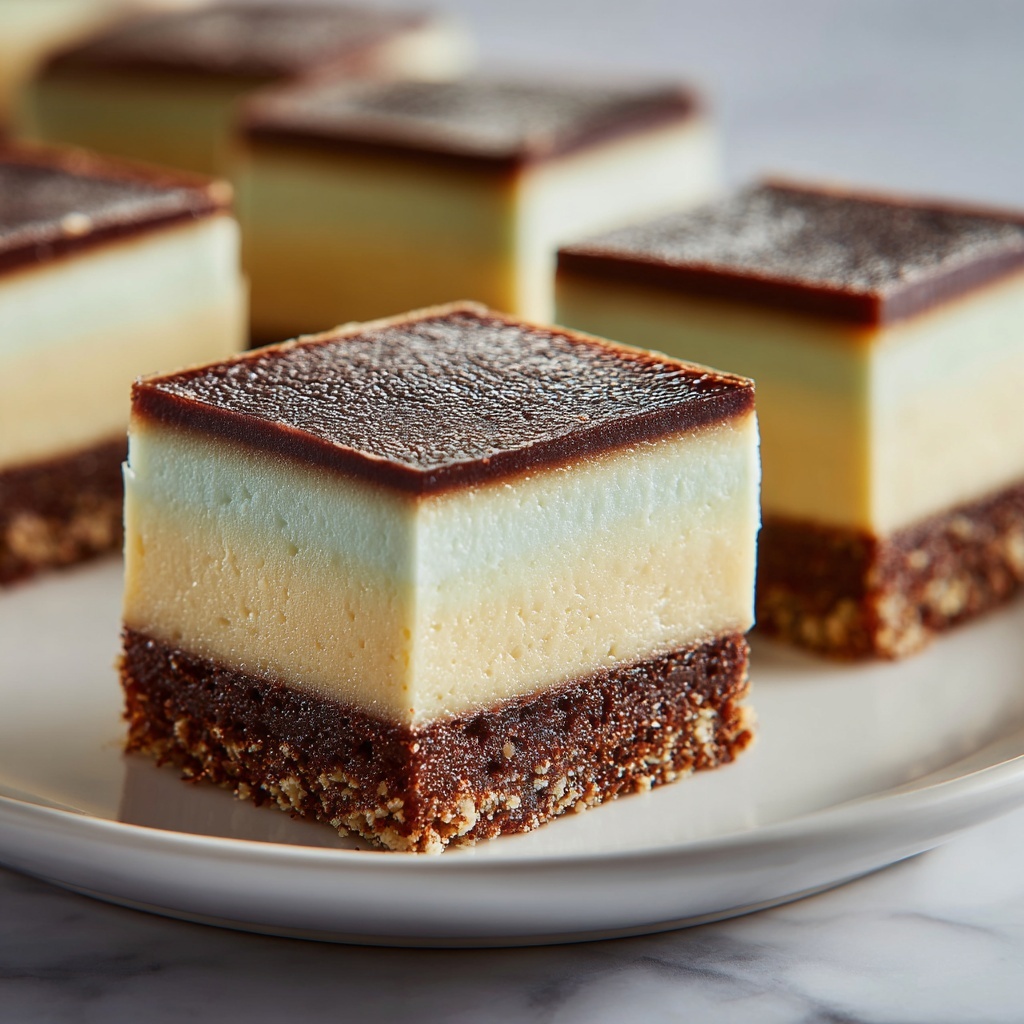 Fudgy Mint Chocolate Chip Cheesecake Swirl Brownies Recipe - Recipe Image