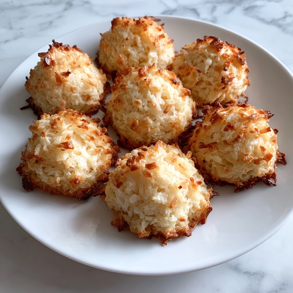 Vegan Coconut Macaroons: 5 Heavenly Bites to Delight You Recipe - Recipe Image