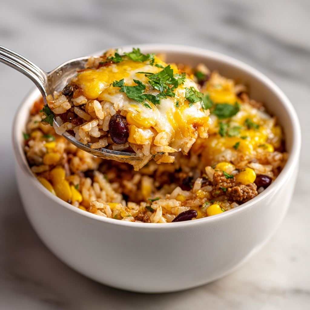 One-Pot Taco Rice: 5 Steps to Flavorful Family Bliss Recipe - Recipe Image