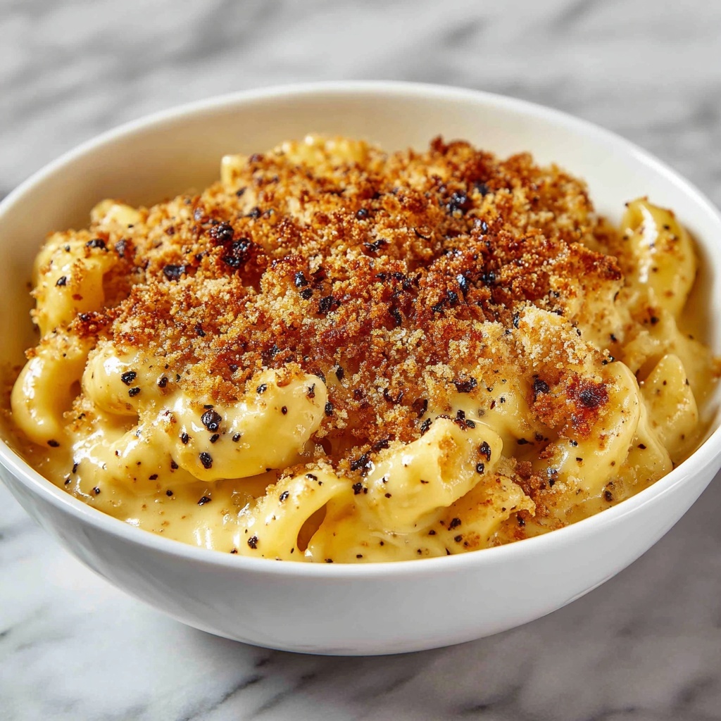Boursin Mac and Cheese with Toasted Breadcrumbs Recipe - Recipe Image