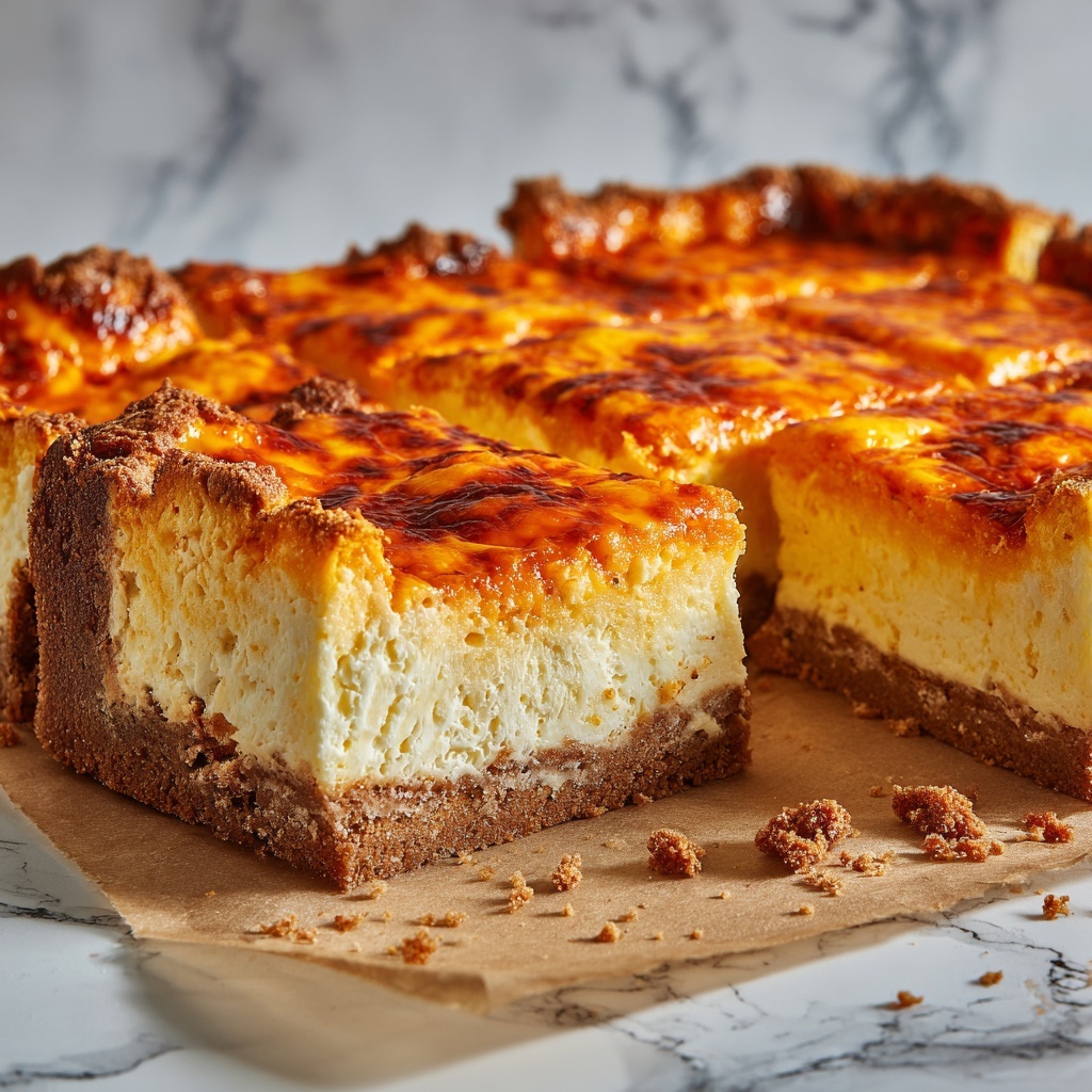 Coconut Mochi Cake Recipe - Recipe Image
