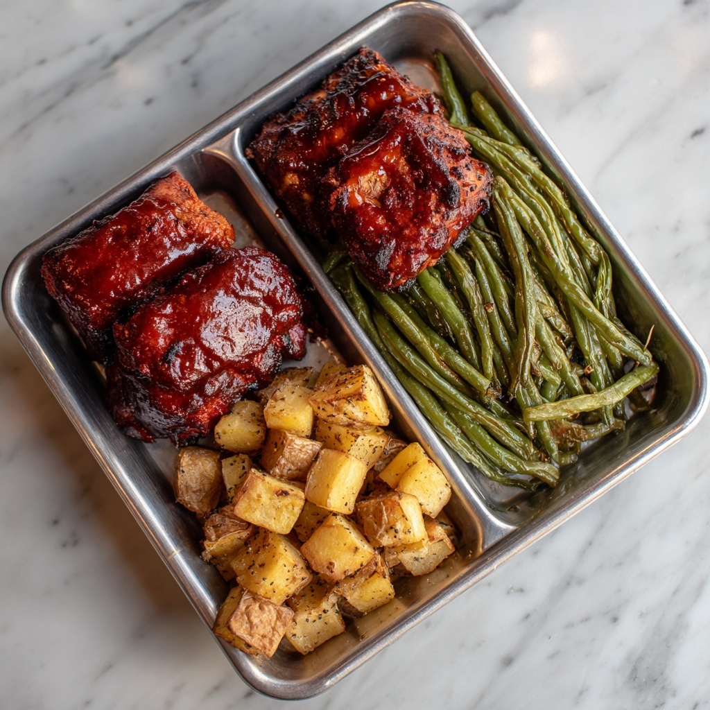 Sheet Pan BBQ Chicken, Potatoes, and Green Beans Recipe - Recipe Image