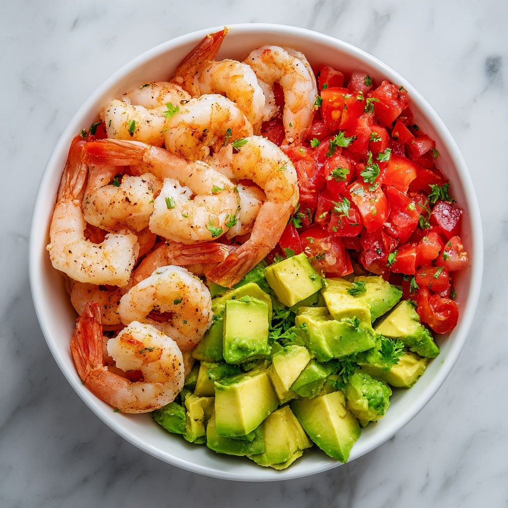 Avocado Salsa Shrimp Salad Recipe - Recipe Image