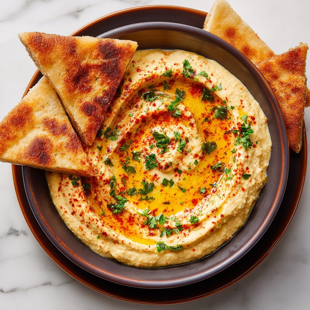 Creamy Hummus Recipe for the Smoothest Dips Ever Recipe - Recipe Image
