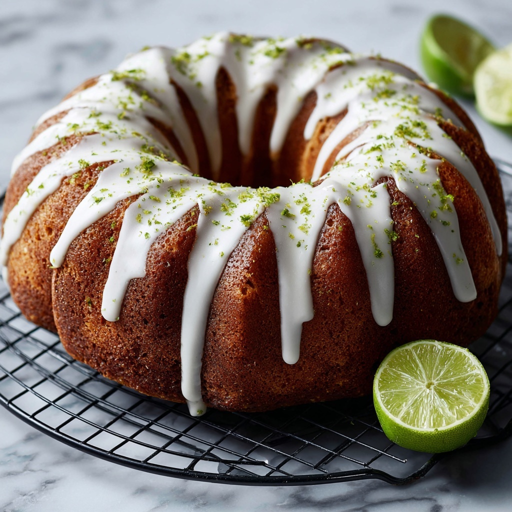 Key Lime Bundt Cake Recipe - Recipe Image