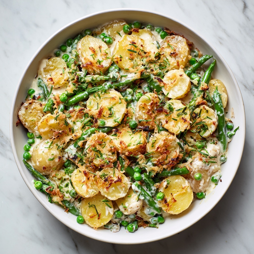 Green Bean and Potato Casserole Recipe - Recipe Image