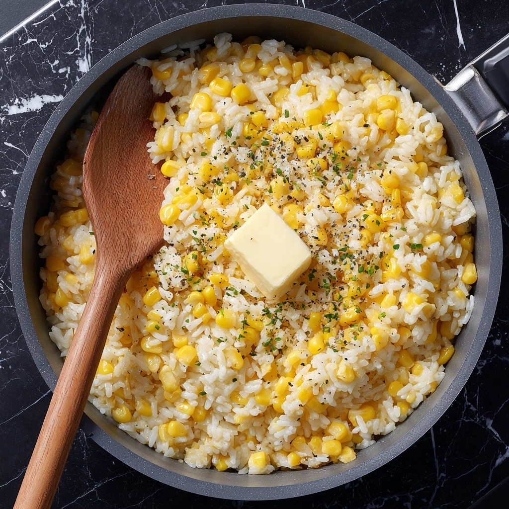 Buttered Corn Rice Recipe - Recipe Image