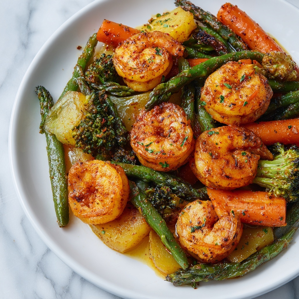 Spicy Shrimp and Vegetable Stir-Fry Recipe - Recipe Image