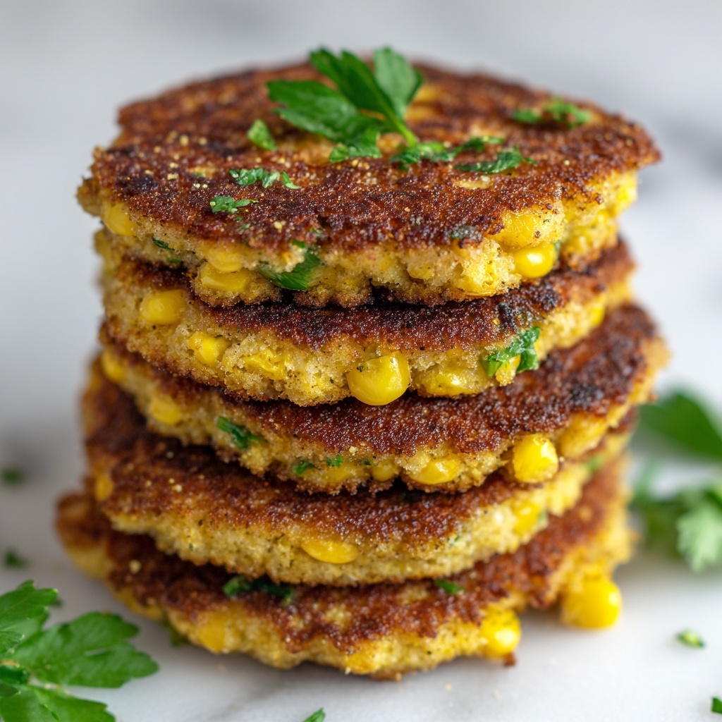 Cheesy Corn Fritters Recipe - Recipe Image