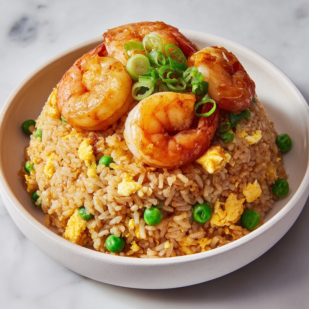 Delicious Shrimp Fried Rice with Vegetables and Coconut Aminos Recipe - Recipe Image