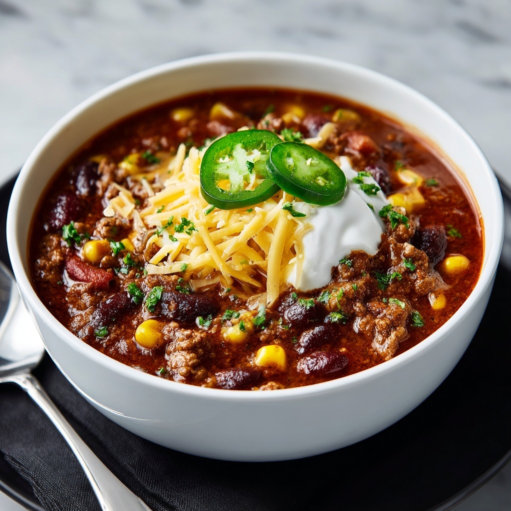 Quick & Easy Stovetop Chili Recipe - Recipe Image