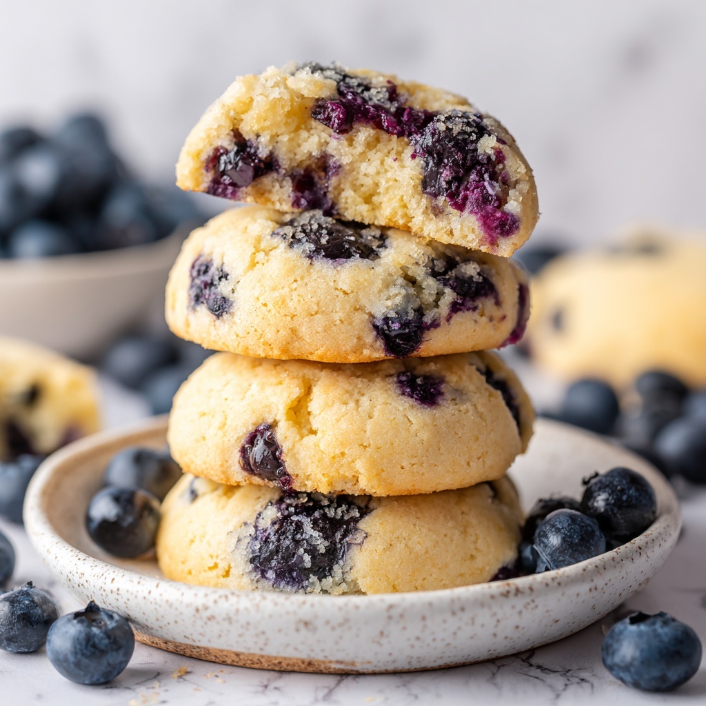 Lemon Blueberry Cookies Recipe - Recipe Image