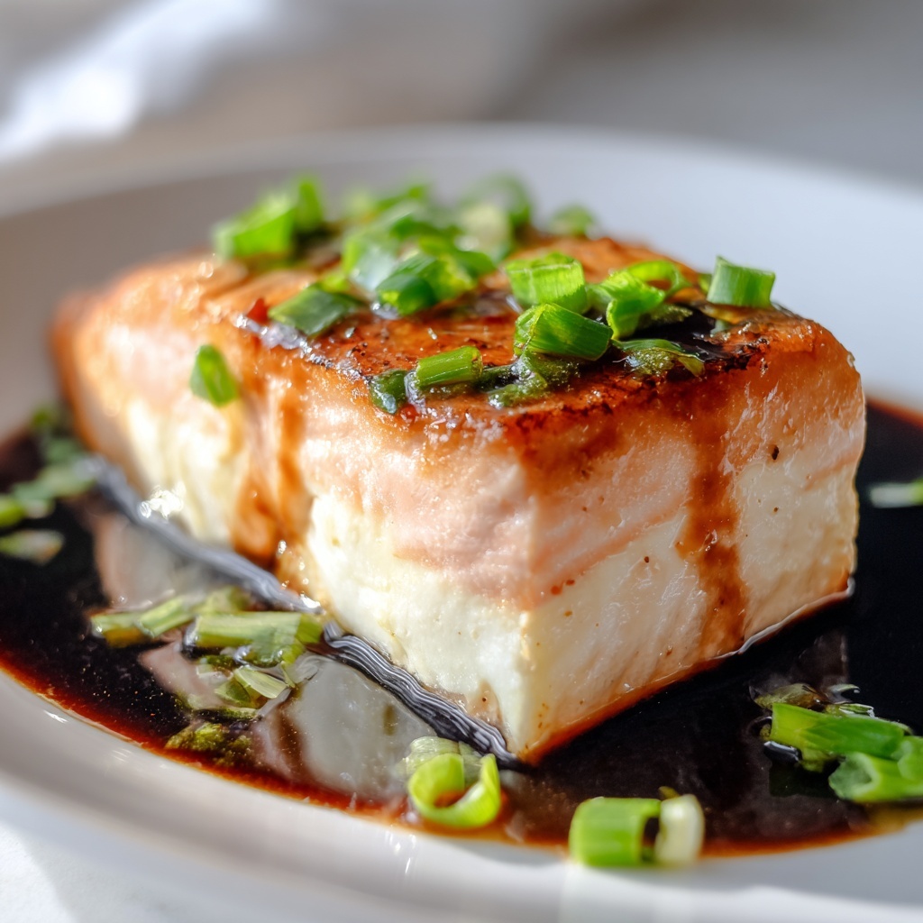 Maple Glazed Salmon with Broccoli and Rice Recipe - Recipe Image