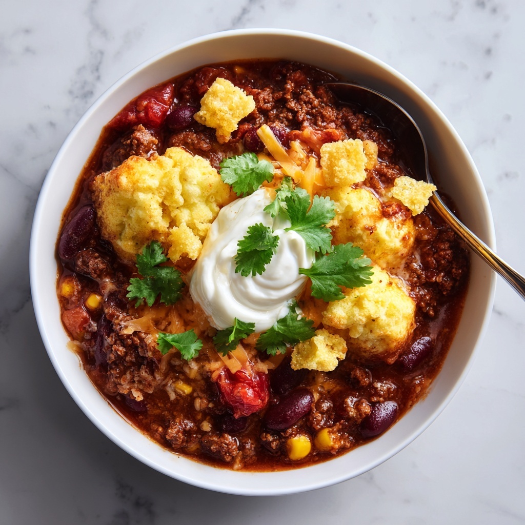 Cornbread Chili Casserole Recipe - Recipe Image