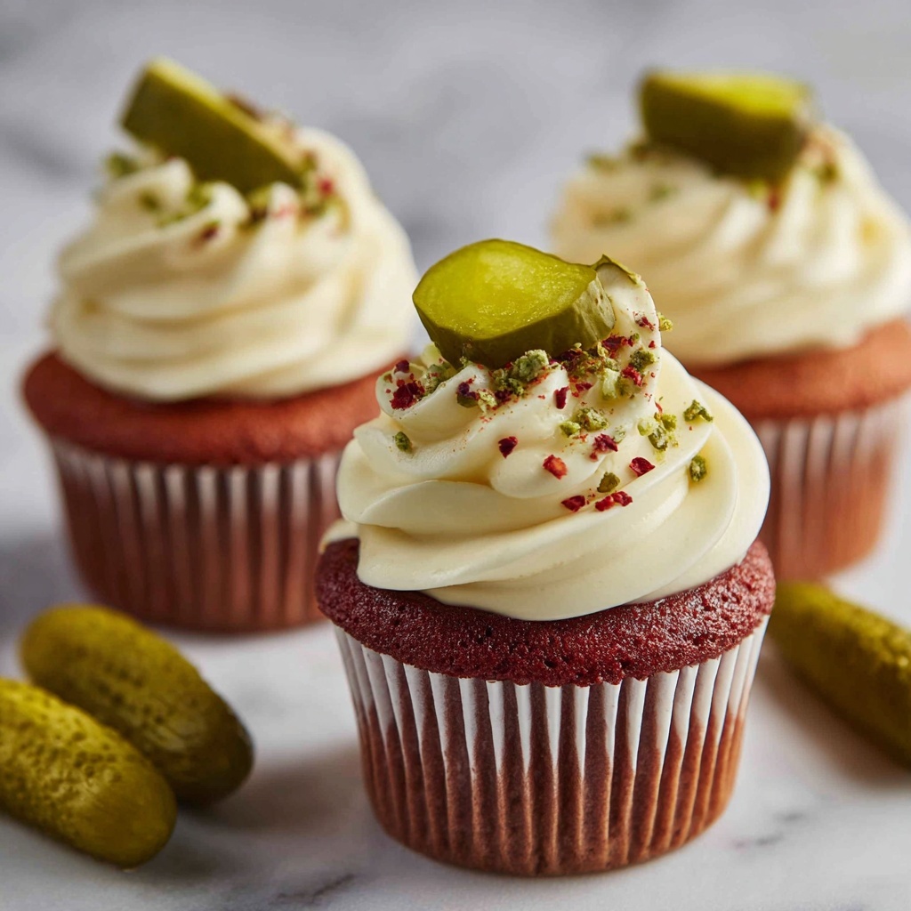 Pickle Cupcakes Recipe - Recipe Image